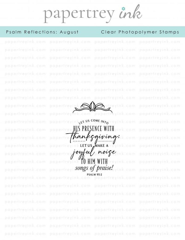 Psalm Reflections: August Mini Stamp Set