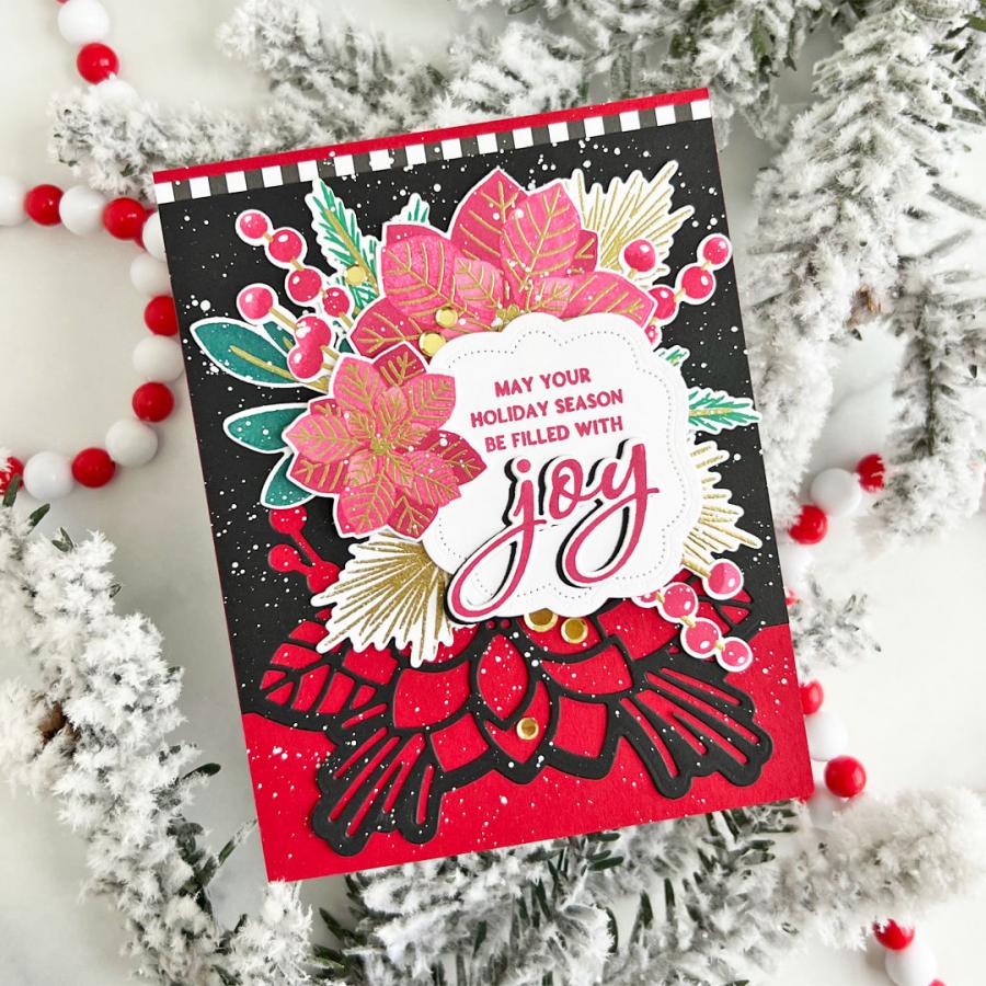 Christmas Bouquet Stamp Set