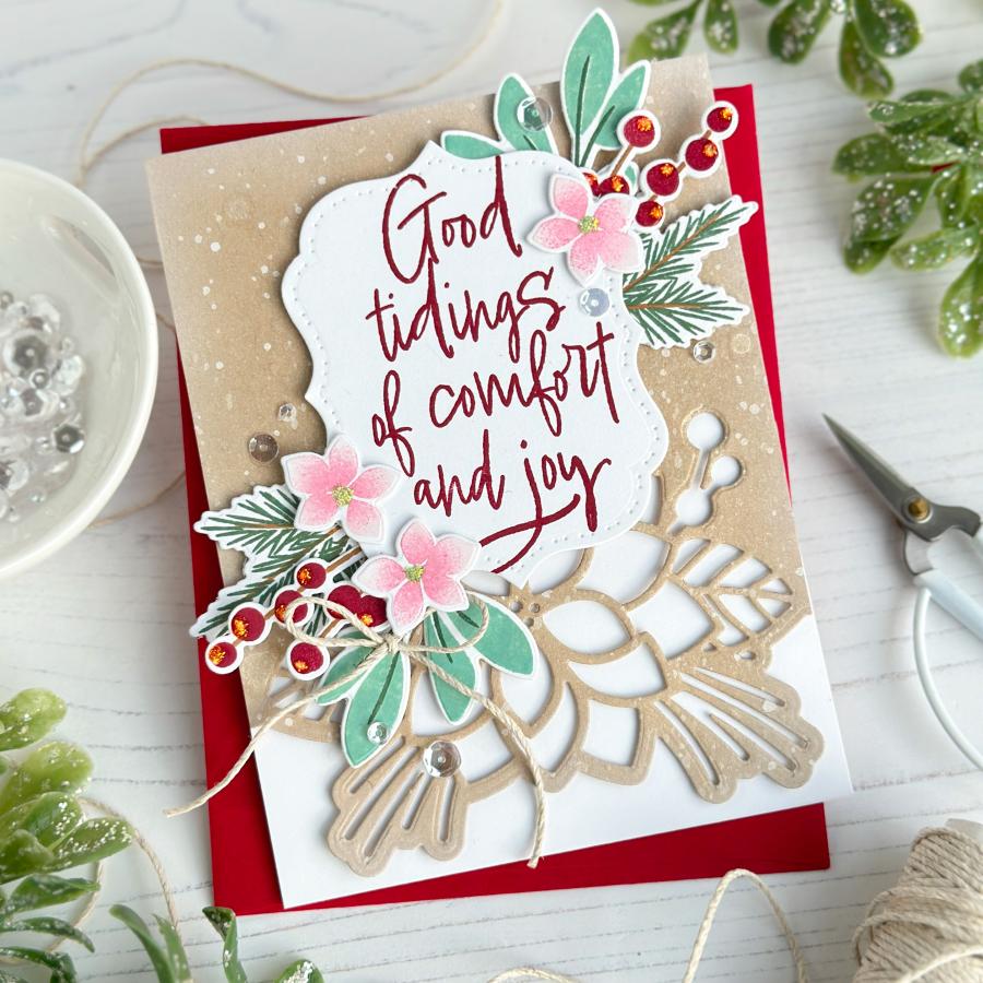 Christmas Bouquet Stamp Set