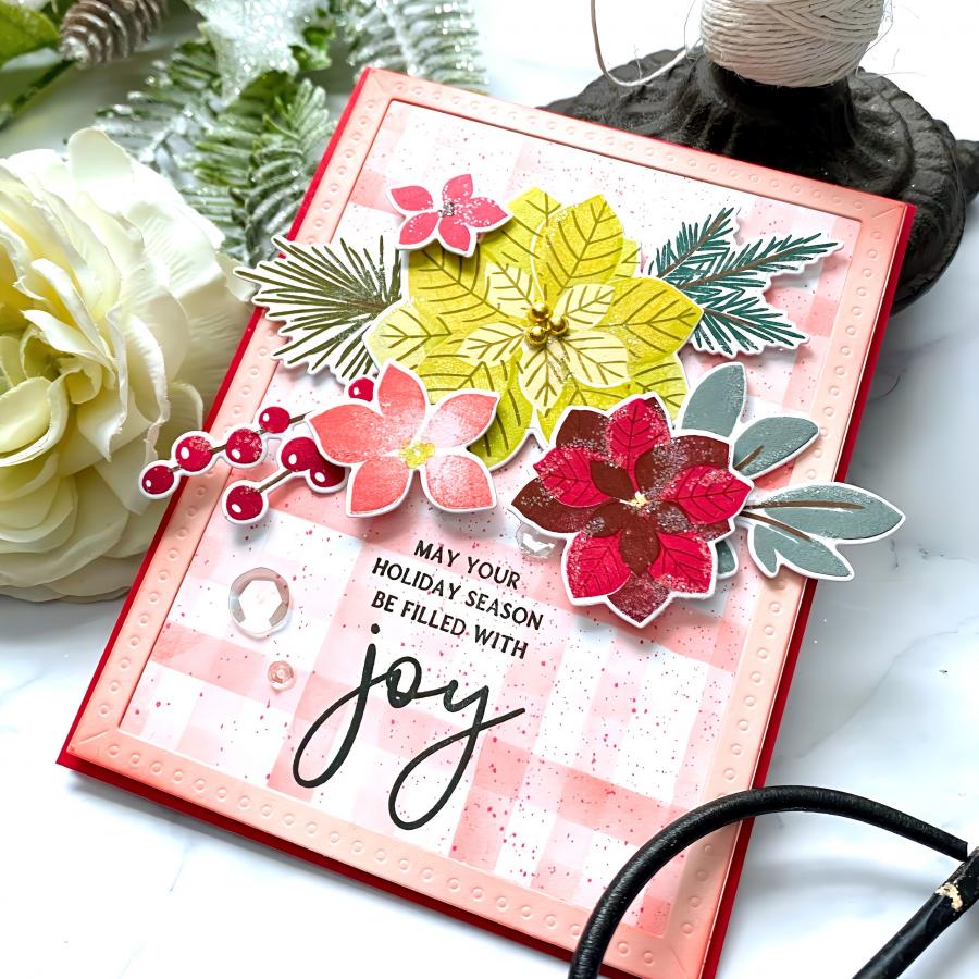 Christmas Bouquet Stamp Set