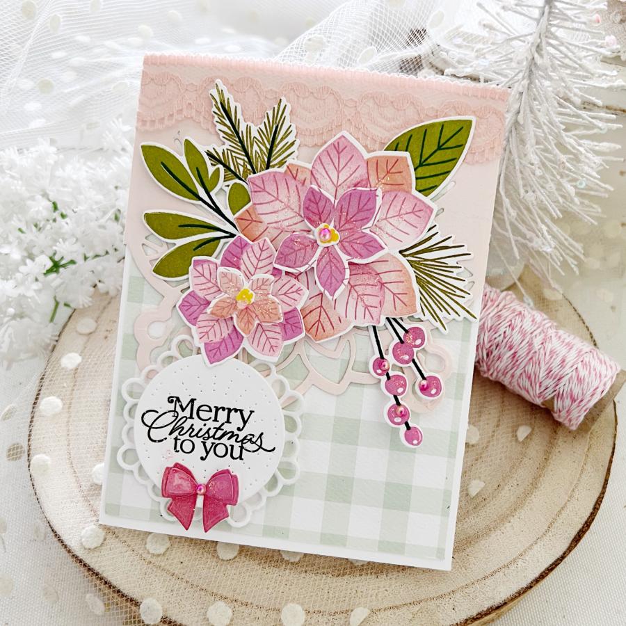 Christmas Bouquet Stamp Set