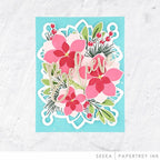 Christmas Bouquet Stamp Set