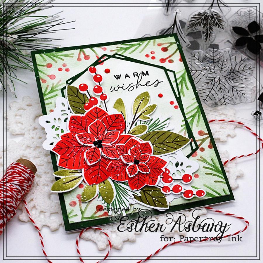 Christmas Bouquet Stamp Set