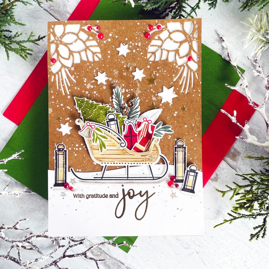 Serene Sleigh Stamp Set