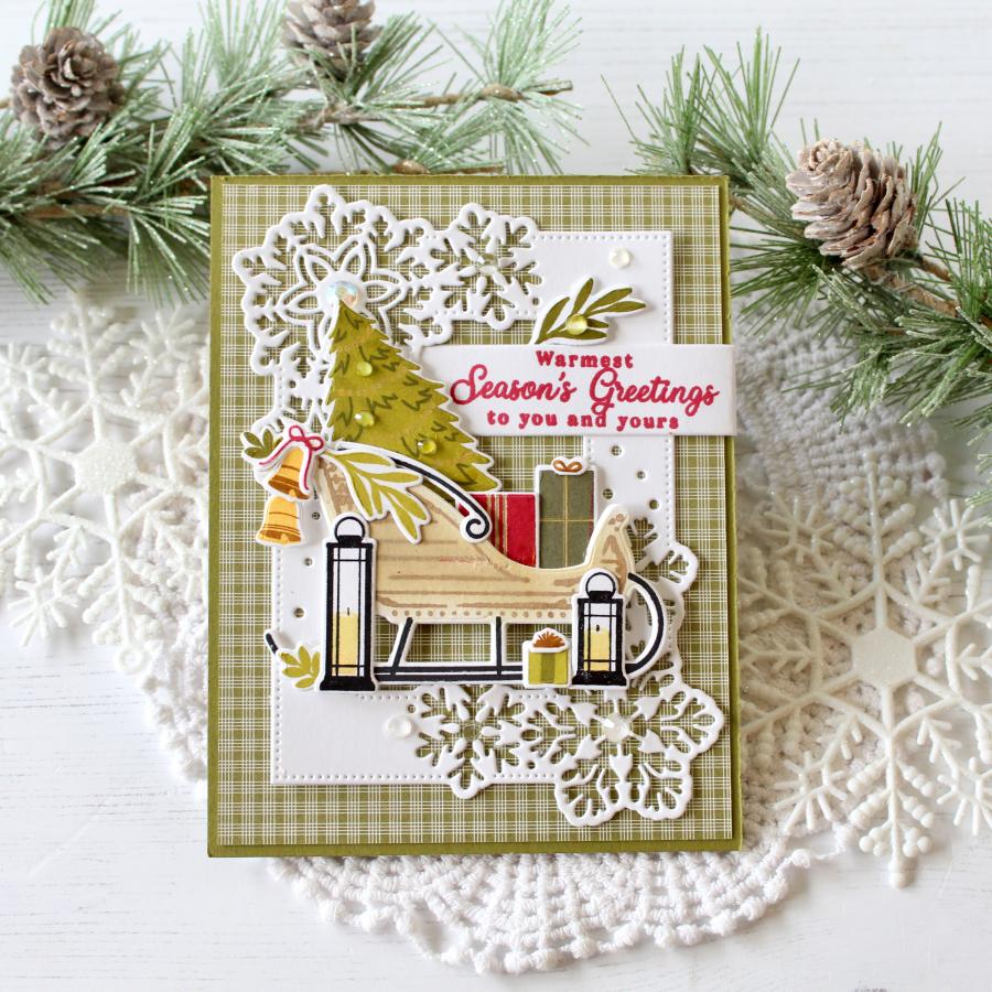 Serene Sleigh Stamp Set