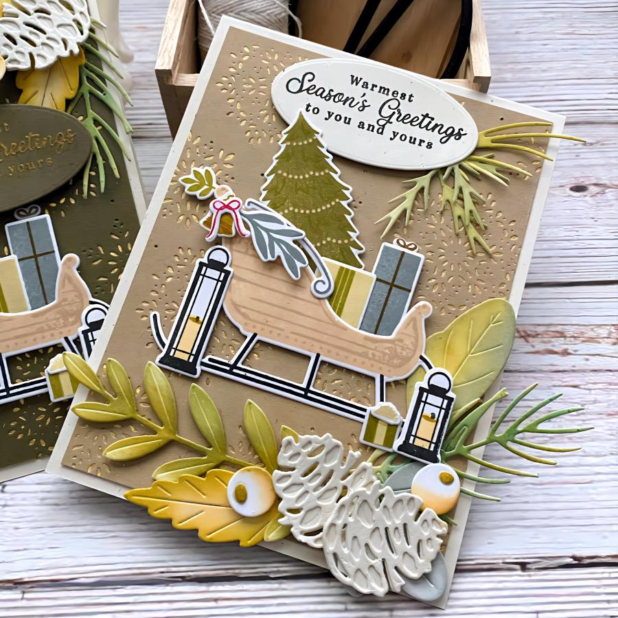 Serene Sleigh Stamp Set