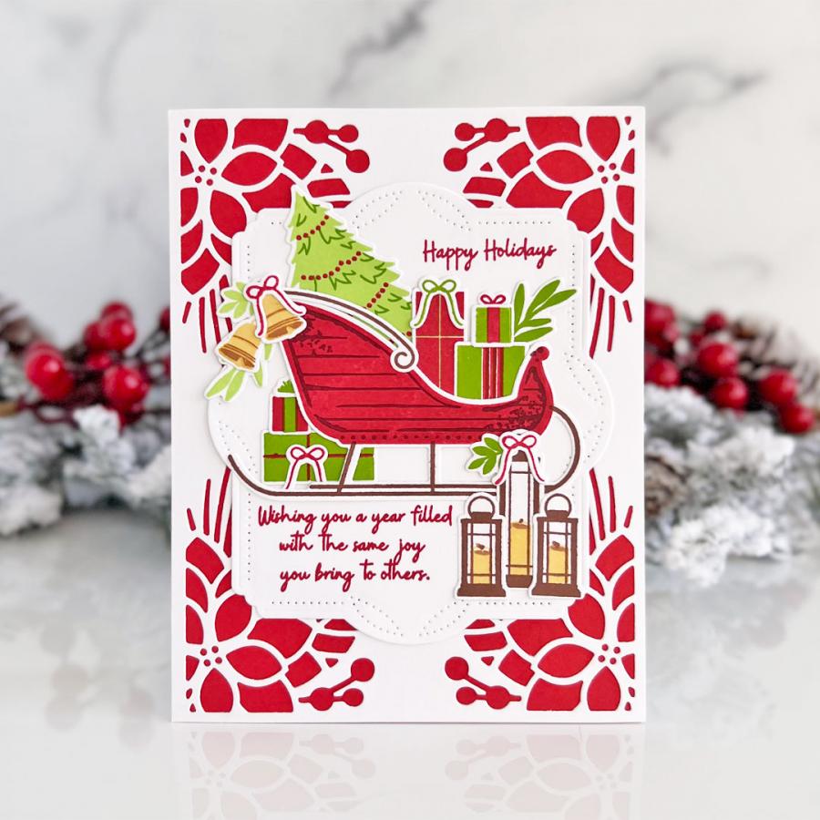 Serene Sleigh Stamp Set
