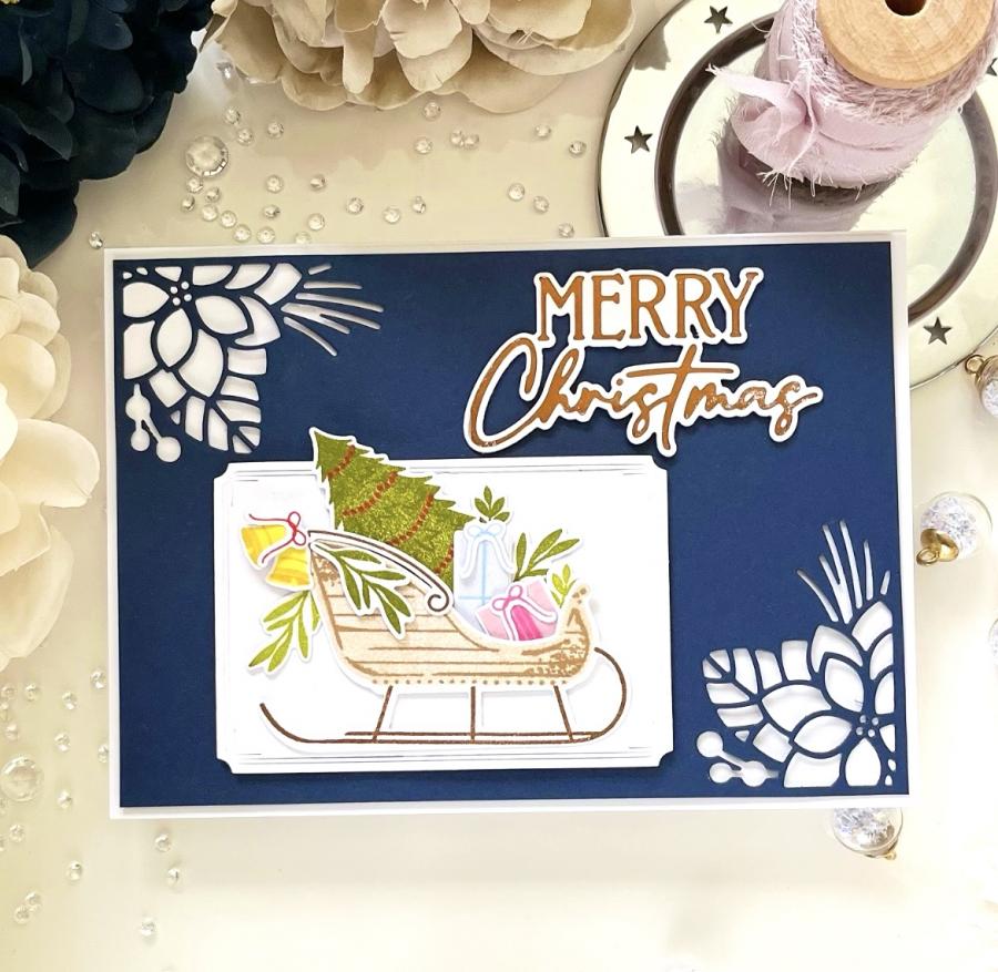 Serene Sleigh Stamp Set