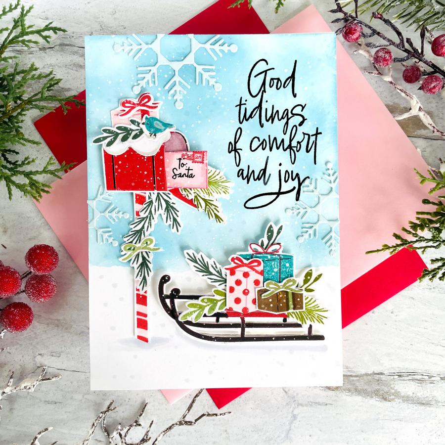 With Great Joy Sentiments Stamp Set