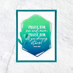 Psalm Reflections: September Mini Stamp Set