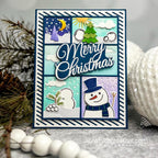 Christmas in Frames Stamp Set