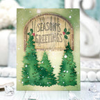 Vintage Holiday Flair Stamp Set