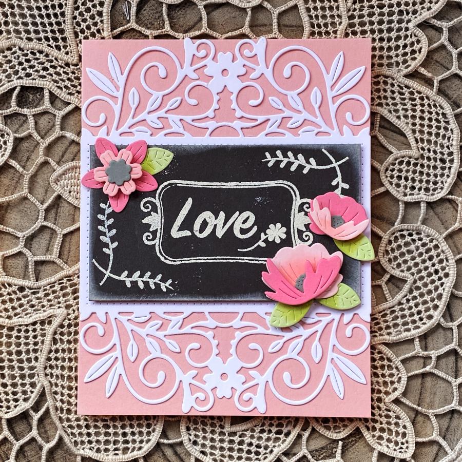 Chalkboard Love Stamp Set