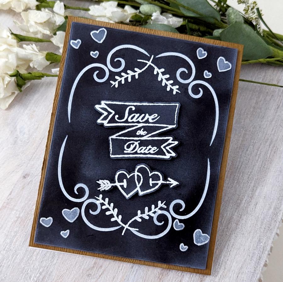 Chalkboard Love Stamp Set