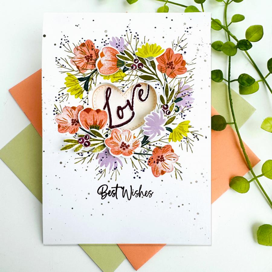 Forever and Always Sentiments Stamp Set