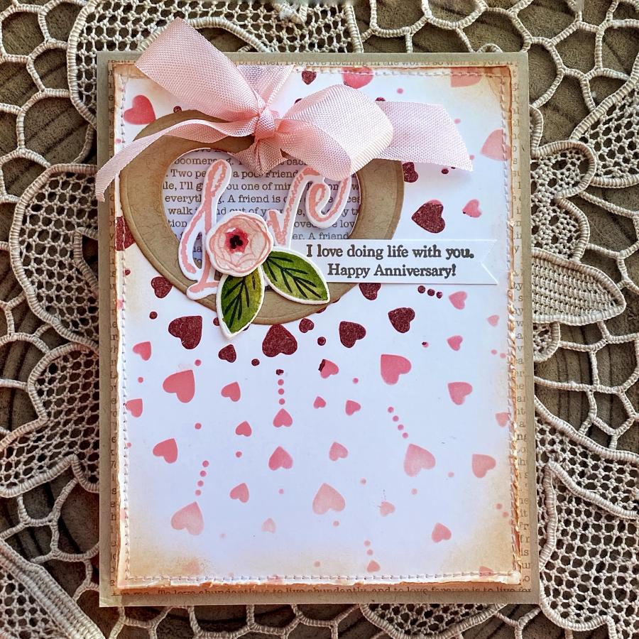 Forever and Always Sentiments Stamp Set