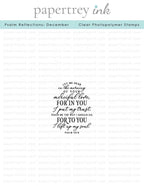Psalm Reflections: December Mini Stamp Set