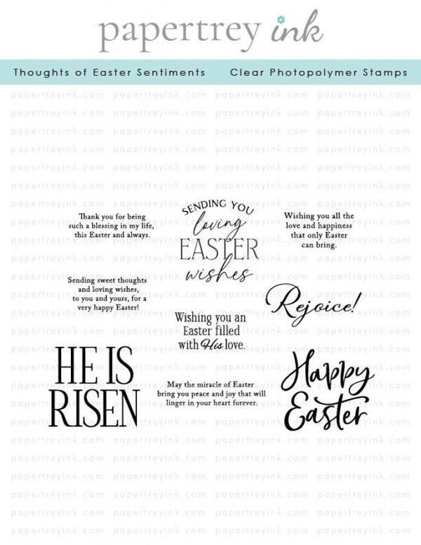 Thoughts of Easter Sentiments Stamp Set