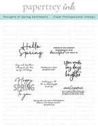Thoughts of Spring Sentiments Stamp Set