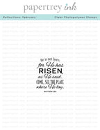Reflections: February Mini Stamp Set