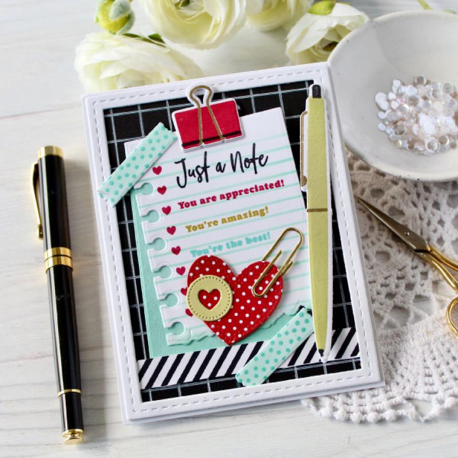 Just Notes Stamp Set