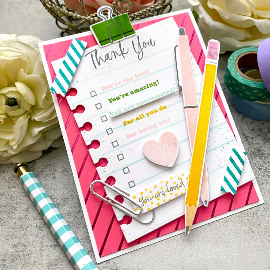 Just Notes Stamp Set