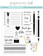Just Notes Stamp Set
