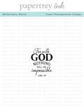 Reflections: March Mini Stamp Set