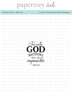 Reflections: March Mini Stamp Set