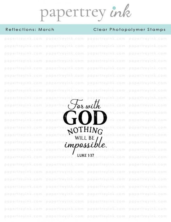 Reflections: March Mini Stamp Set