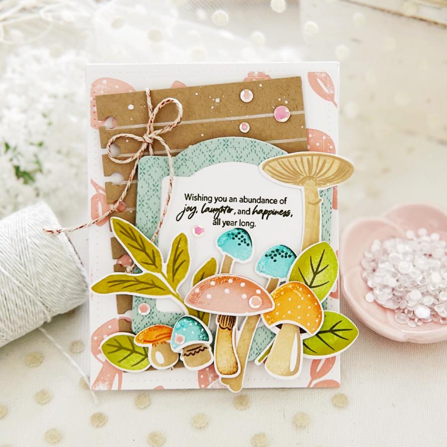 Wild About Mushrooms Stamp Set