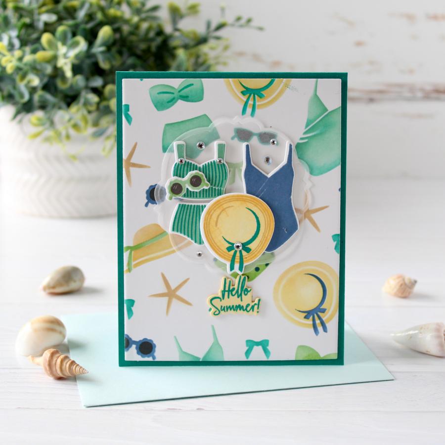 Suited for Summer Stamp Set