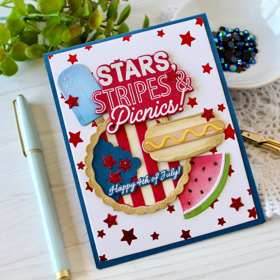 Life's a Picnic Sentiments Stamp Set