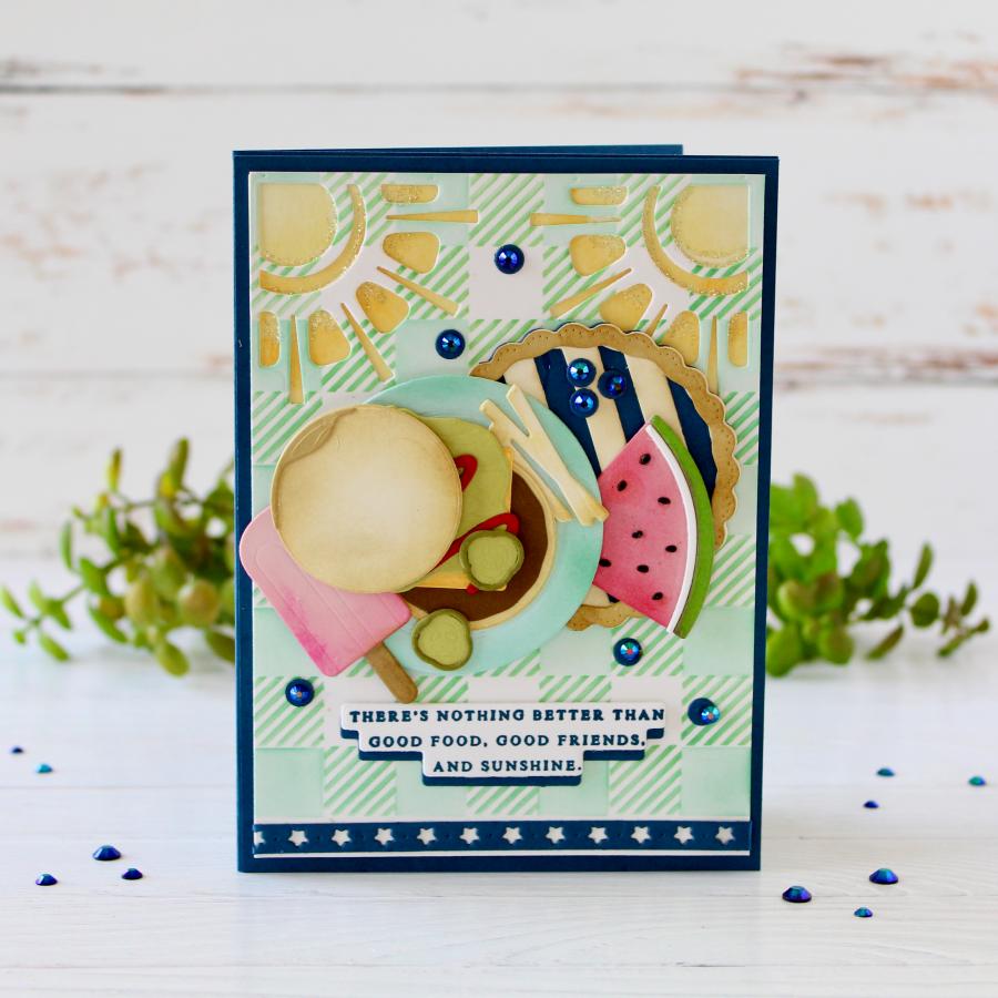 Life's a Picnic Sentiments Stamp Set