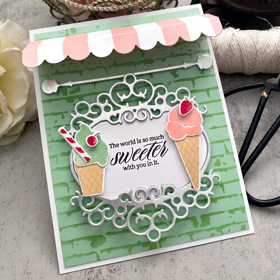 A Little Ice Cream Mini Stamp Set