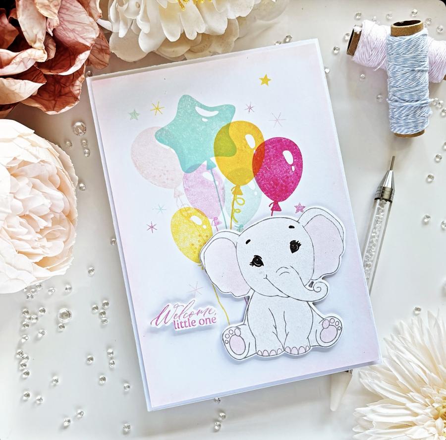 Baby Elephant Stamp Set