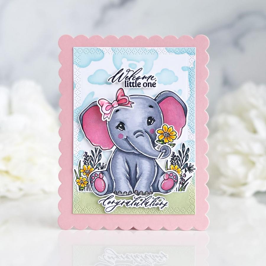 Baby Elephant Stamp Set