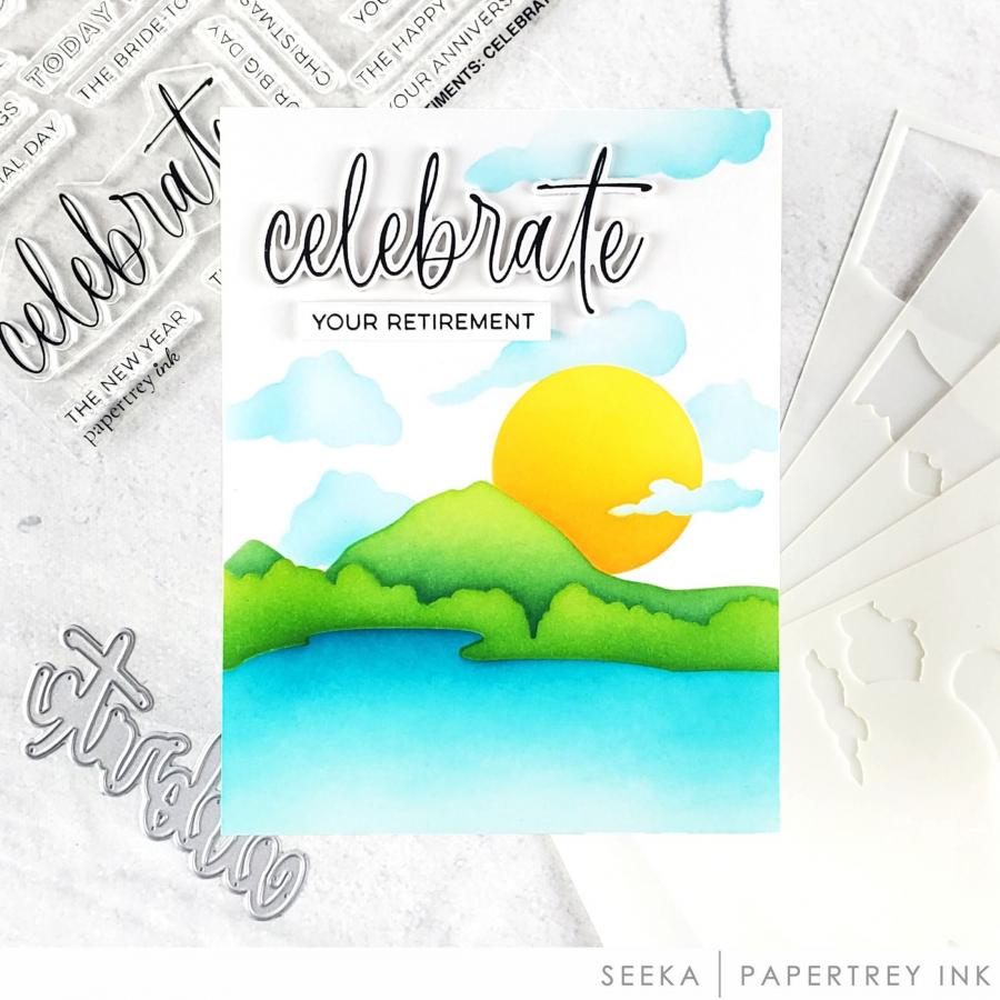 This is Big Sentiments: Celebrate Stamp Set