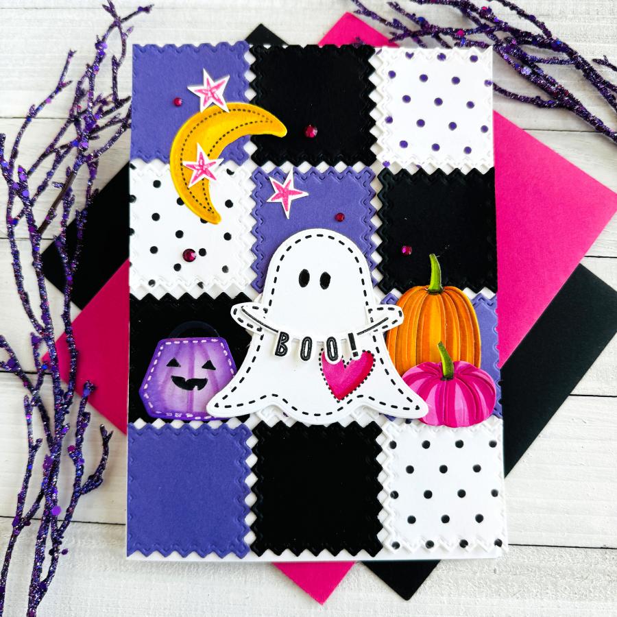 In Stitches: Halloween Stamp Set