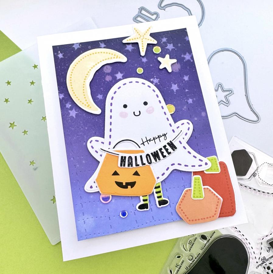 In Stitches: Halloween Stamp Set