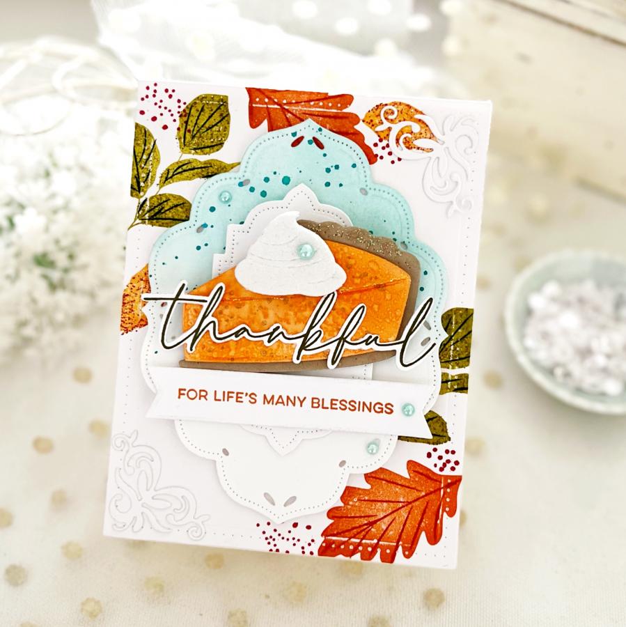 This is Big Sentiments: Thankful Stamp Set