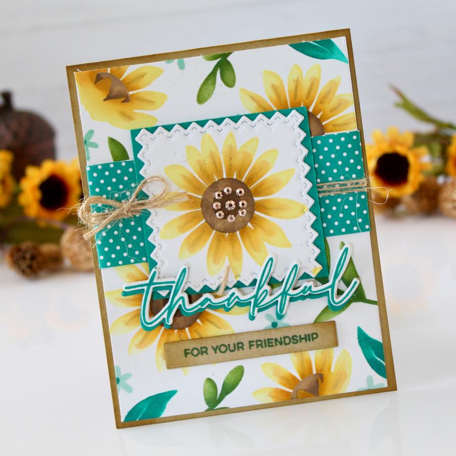 This is Big Sentiments: Thankful Stamp Set