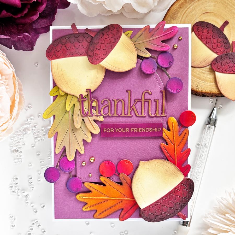 This is Big Sentiments: Thankful Stamp Set