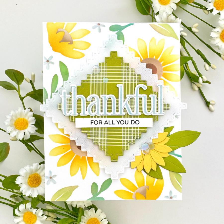 This is Big Sentiments: Thankful Stamp Set