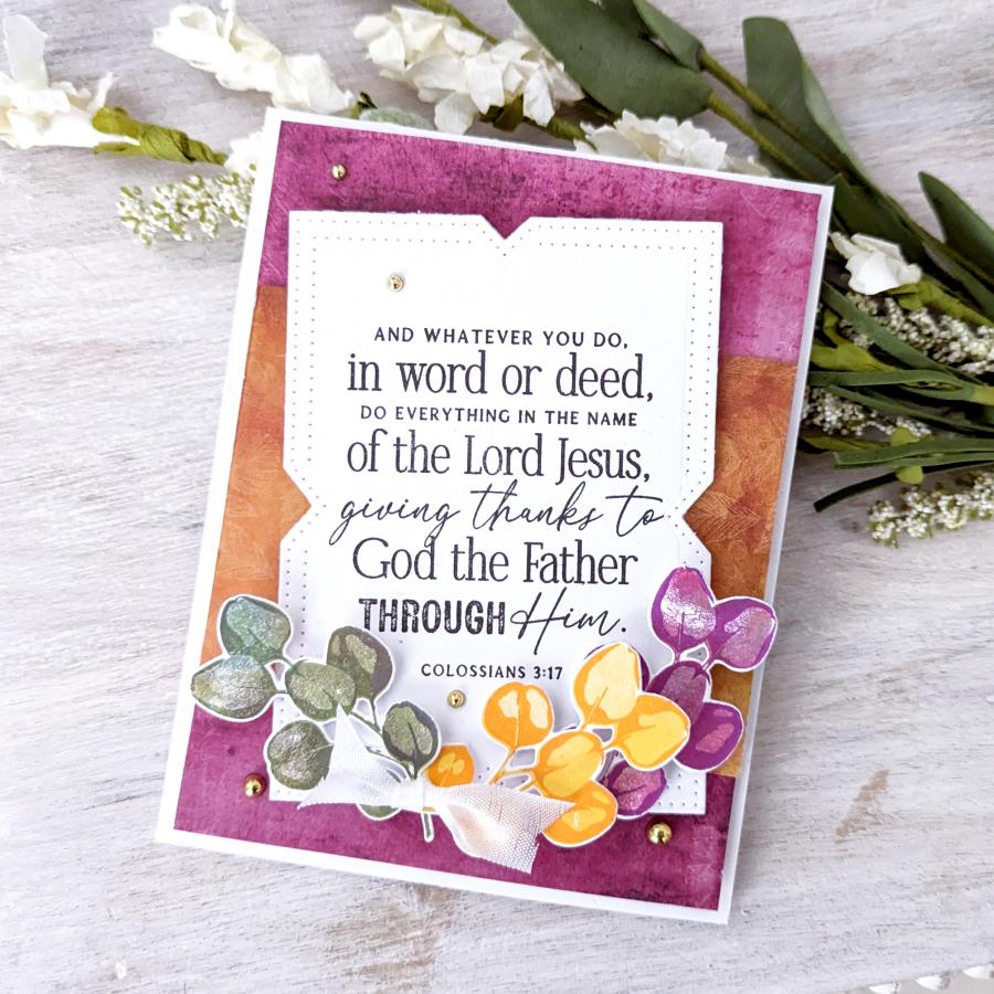 Reflections: August Mini Stamp Set