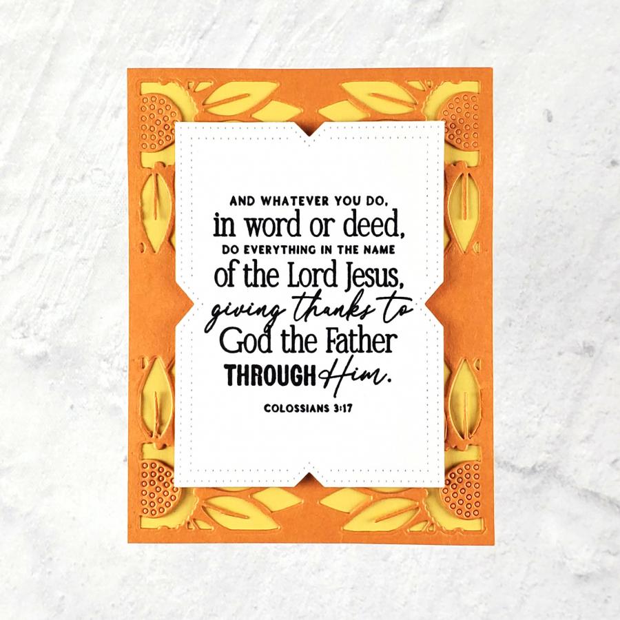 Reflections: August Mini Stamp Set