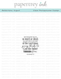 Reflections: August Mini Stamp Set