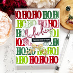 This is Big Sentiments: Ho, Ho, Ho Stamp Set