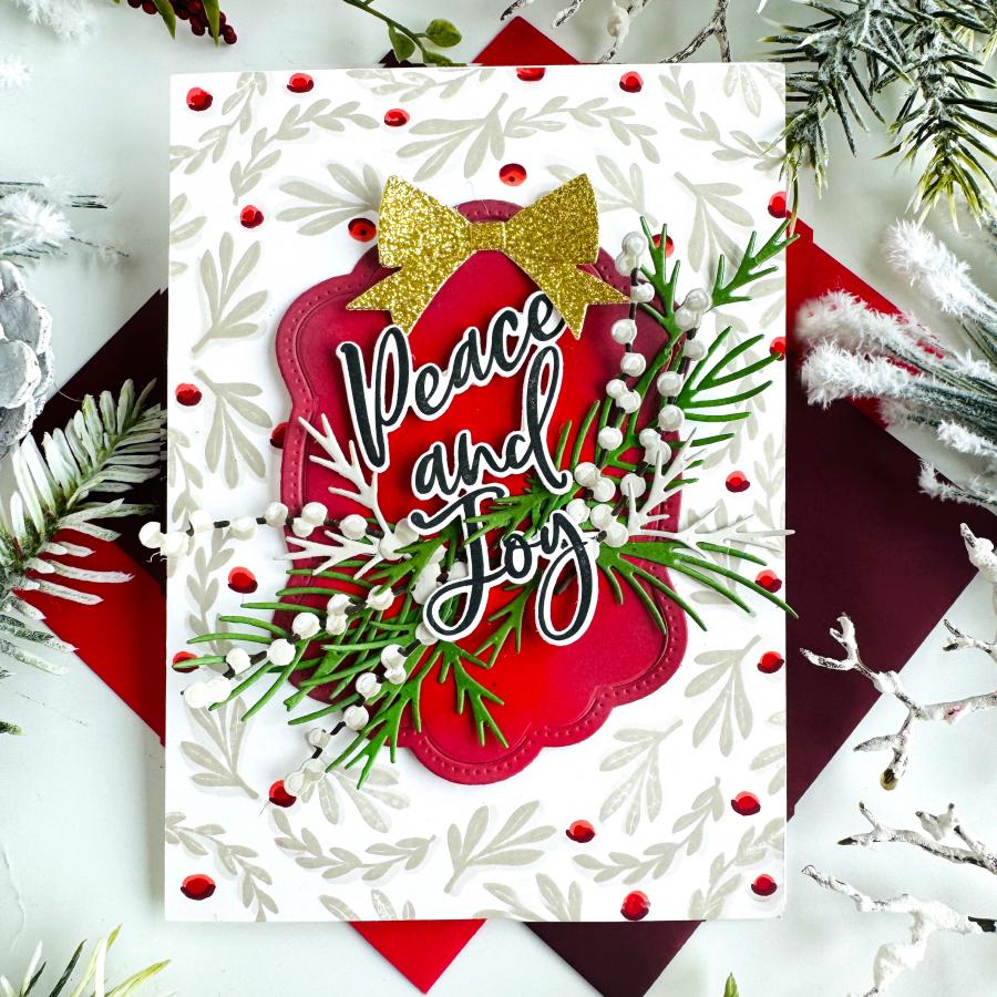 The Bigs Christmas Sentiments Stamp Set