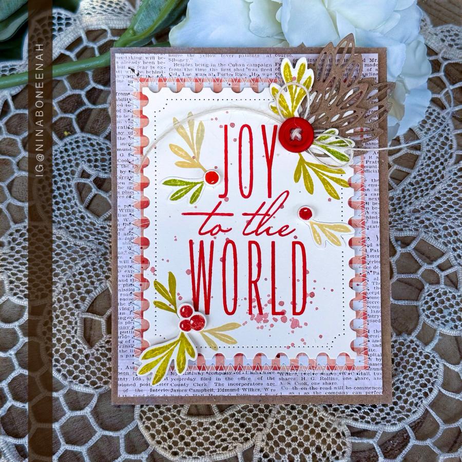 The Bigs Christmas Sentiments Stamp Set